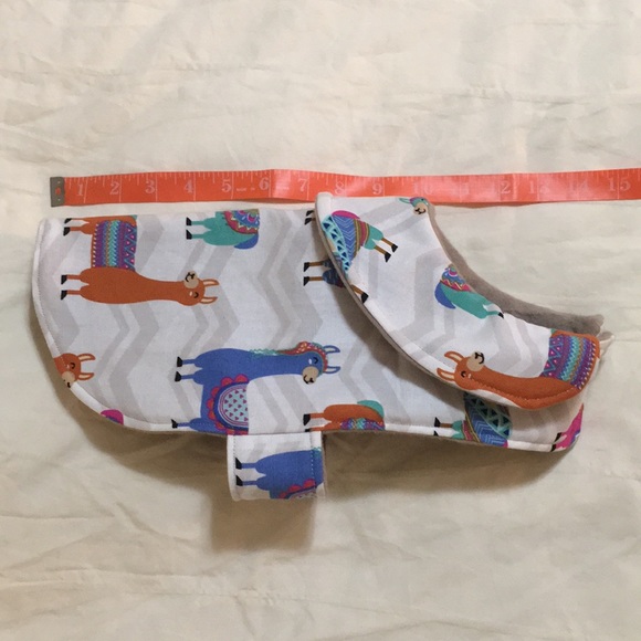 Dog jacket — Lama Alpaca print - Picture 5 of 5